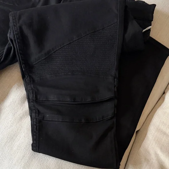 Hudson Jeans Men's Dark Black Skinny Jeans - Picture 4 of 6